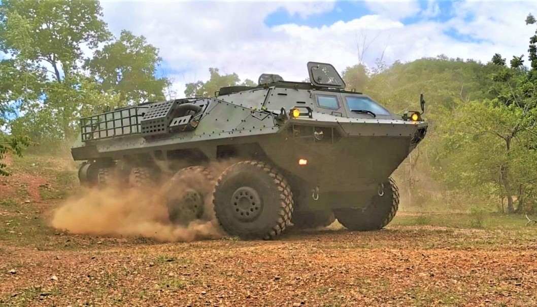 Thái Lan đưa xe chiến đấu bộ binh nội địa Panus R600 vào trang bị